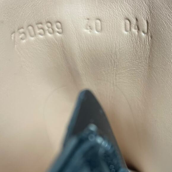 Gucci Magnum Calf Leather Horsebit Lug Sole Boots Black Size 40 - Picture 16 of 16